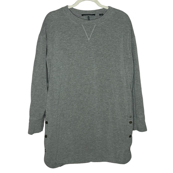 Scotch & Soda Gray Sweatshirt Dress - Picture 1 of 15